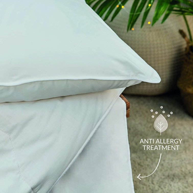 Snuggledown Freshwash Anti Allergy Medium Support Back Sleeper Pillow